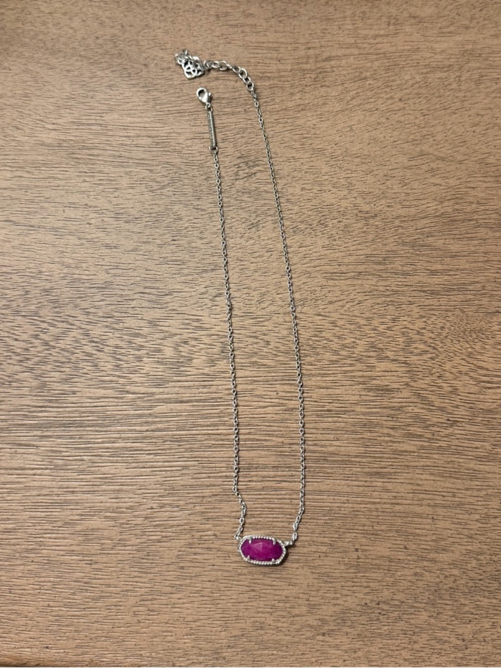 Kendra Scott Silver Elissa Necklace